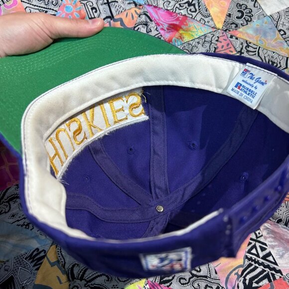 Vintage 90s The Game University of Washington Huskies Russell Athletic - Picture 7 of 8